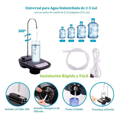 BOMBA DISPENSADORA DE AGUA PARA BOTELLÓN